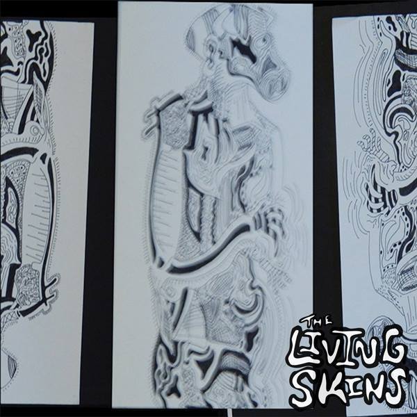 The Living Skins band image